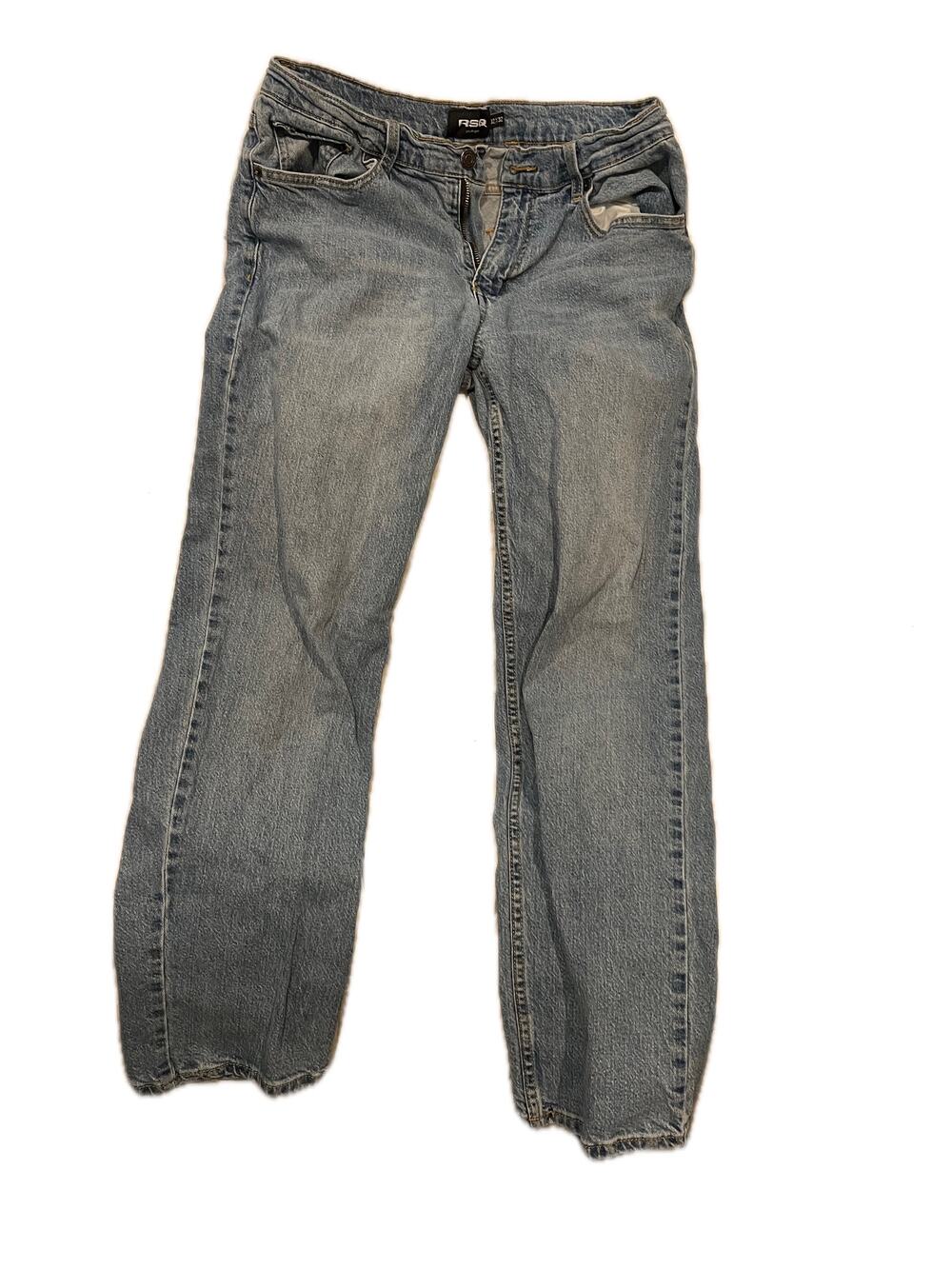 RSQ Slim Straight Blue Jeans 32x32